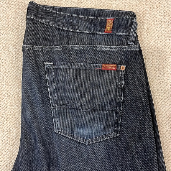 7 for all mankind SUPER SOFT AND COMFORTABLE SIZE 38 waist - Picture 3 of 14